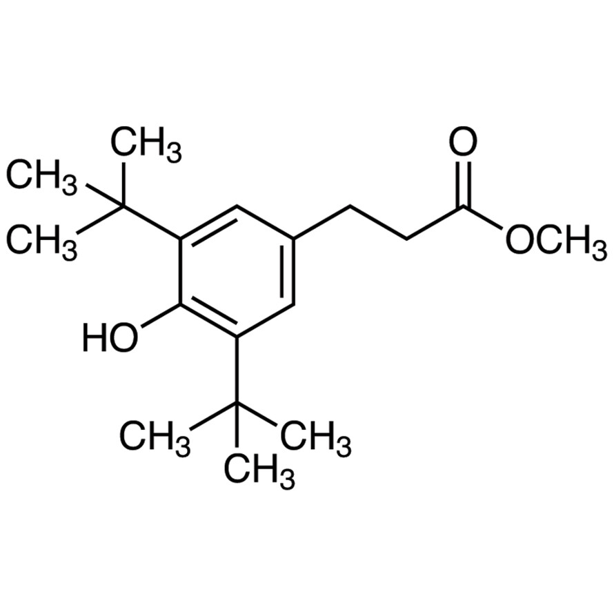 Methyl 3-(3,5-Di-tert-butyl-4-hydroxyphenyl)propionate&gt;98.0%(GC)25g