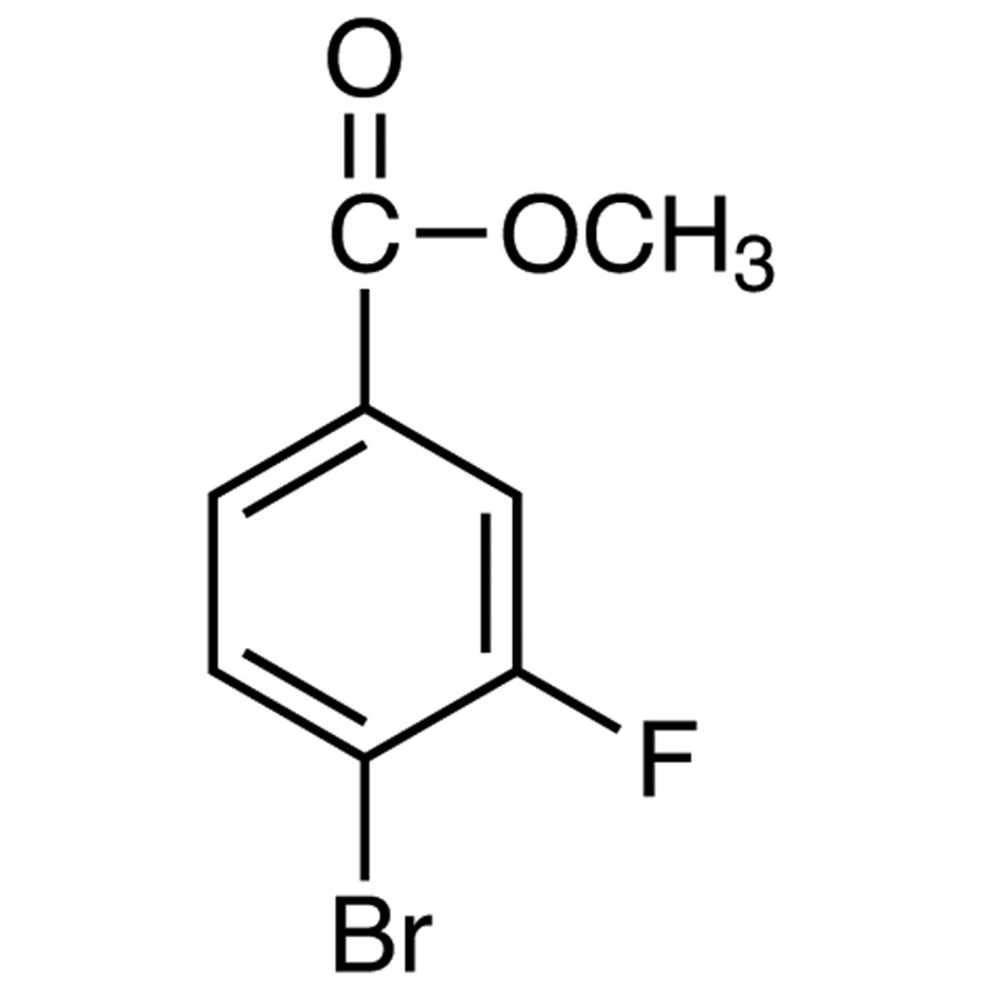 Methyl 4-Bromo-3-fluorobenzoate>98.0%(GC)25g