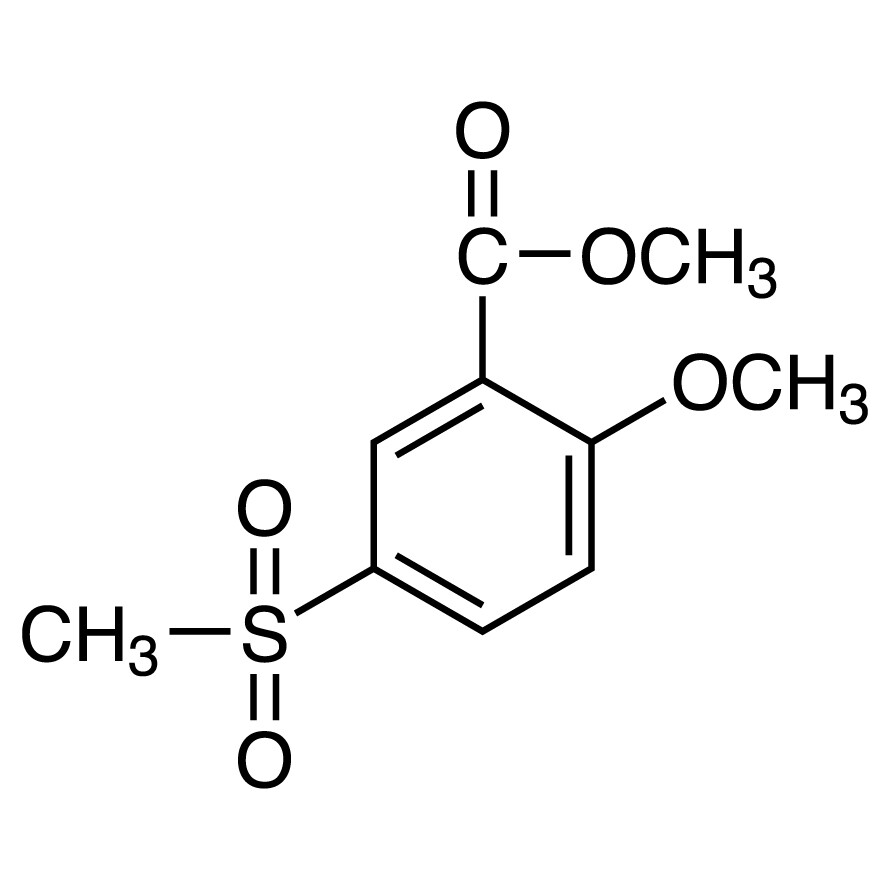 Methyl 2-Methoxy-5-(methylsulfonyl)benzoate>98.0%(GC)5g