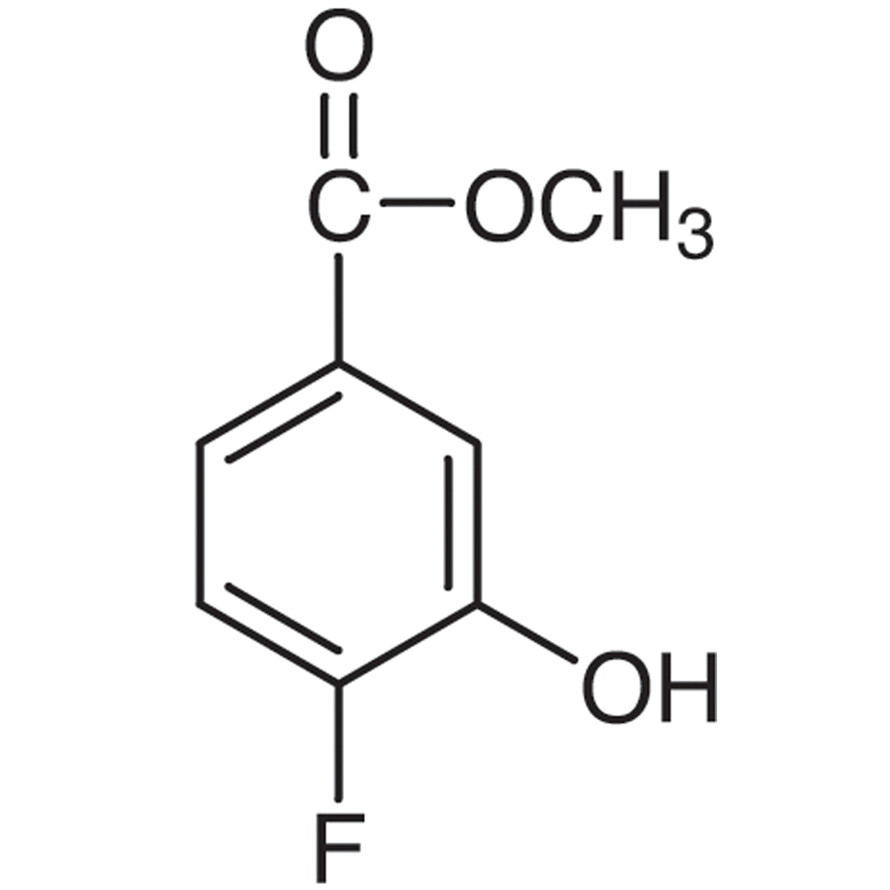Methyl 4-Fluoro-3-hydroxybenzoate&gt;98.0%(GC)25g