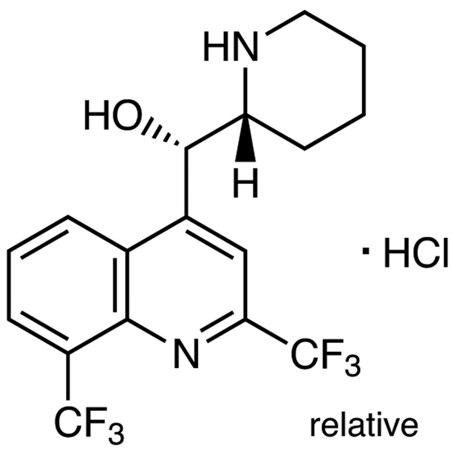 Mefloquine Hydrochloride&gt;98.0%(HPLC)1g