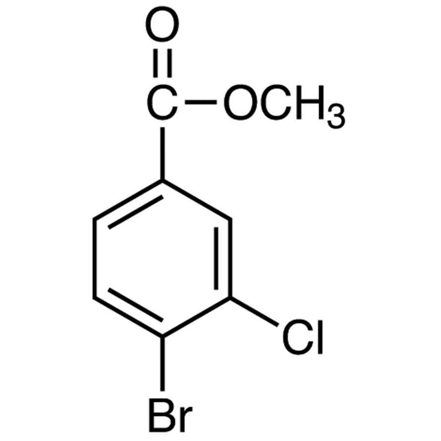 Methyl 4-Bromo-3-chlorobenzoate&gt;96.0%(GC)1g