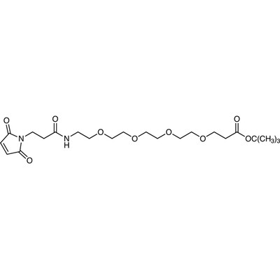 Maleimide-C2-Amido-PEG4-Carboxylic Acid tert-Butyl Ester&gt;98.0%(HPLC)250mg