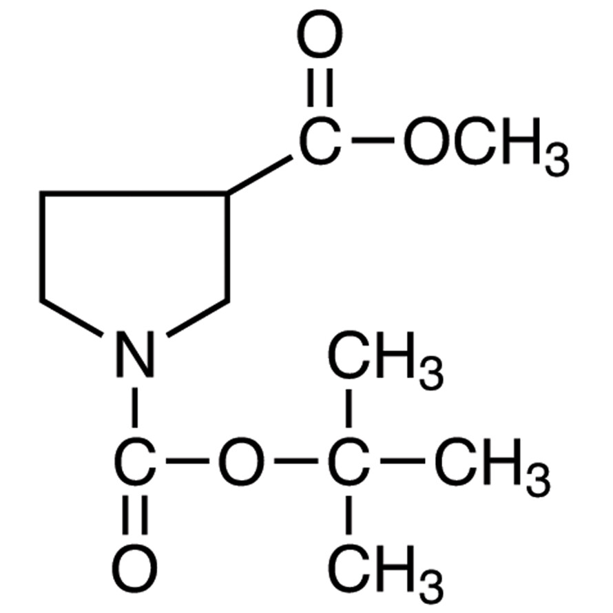 Methyl 1-(tert-Butoxycarbonyl)-3-pyrrolidinecarboxylate&gt;98.0%(GC)5g