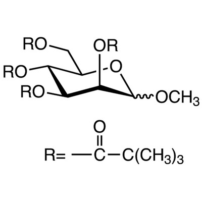 Methyl 2,3,4,6-Tetra-O-pivaloyl-D-mannopyranoside&gt;97.0%(HPLC)1g