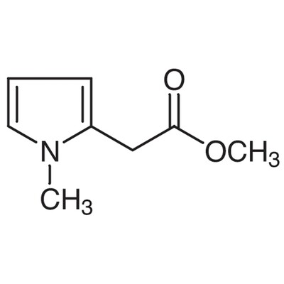 Methyl 1-Methylpyrrole-2-acetate&gt;97.0%(GC)5mL