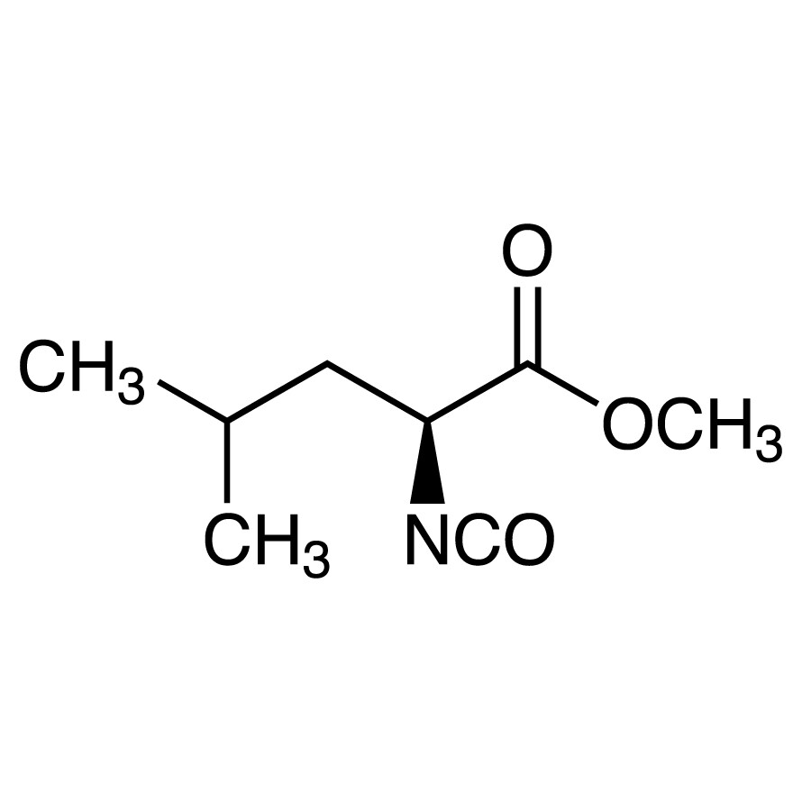 Methyl (S)-(-)-2-Isocyanato-4-methylvalerate>98.0%(GC)25g