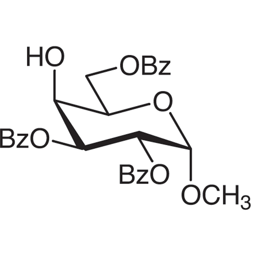 Methyl 2,3,6-Tri-O-benzoyl-alpha-D-galactopyranoside>98.0%(HPLC)5g