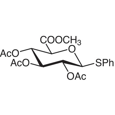 Methyl (Phenyl 2,3,4-Tri-O-acetyl-1-thio-beta-D-glucopyranosid)uronate&gt;98.0%(HPLC)1g