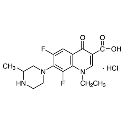 Lomefloxacin Hydrochloride&gt;98.0%(HPLC)(T)5g