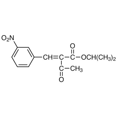 Isopropyl 2-(3-Nitrobenzylidene)-3-oxobutanoate&gt;98.0%(GC)25g