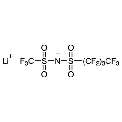 Lithium [(Nonafluorobutyl)sulfonyl][(trifluoromethyl)sulfonyl]azanide&gt;98.0%(T)5g