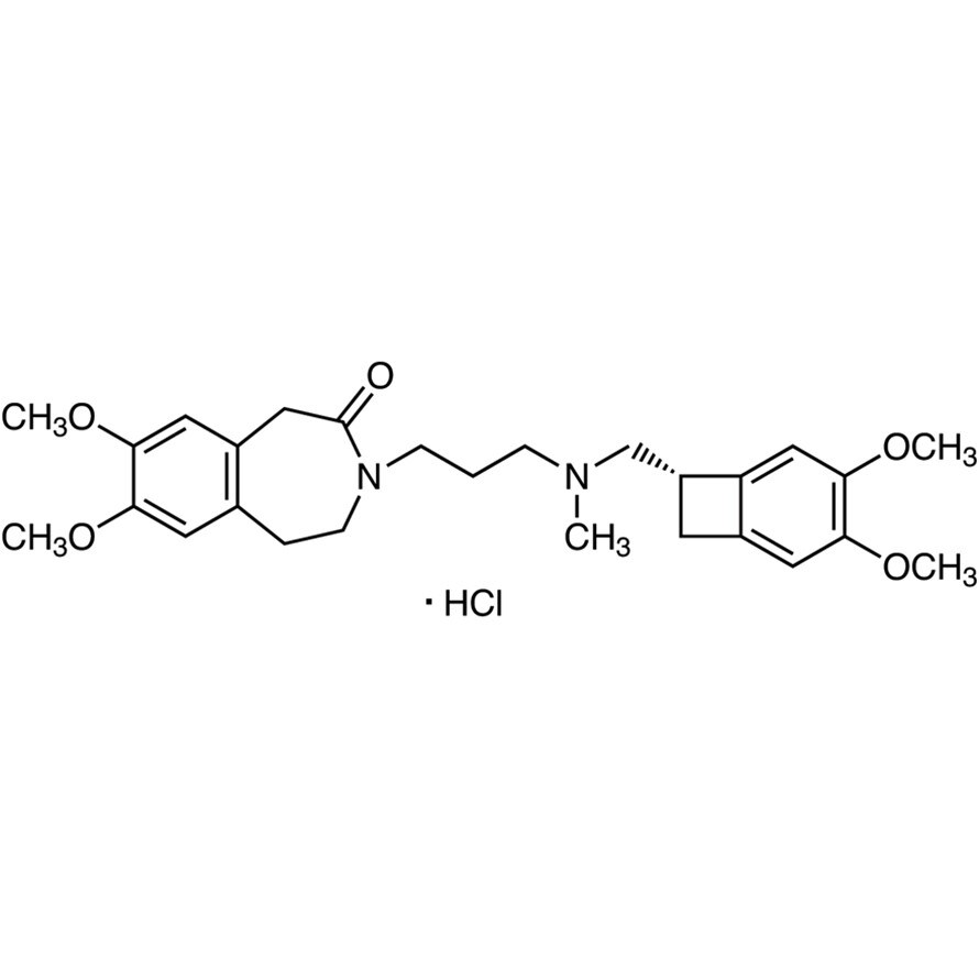 Ivabradine Hydrochloride&gt;98.0%(HPLC)(N)1g