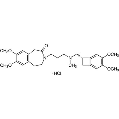 Ivabradine Hydrochloride&gt;98.0%(HPLC)(N)1g