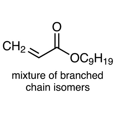 Isononyl Acrylate (mixture of branched chain isomers) (stabilized with MEHQ)100mL