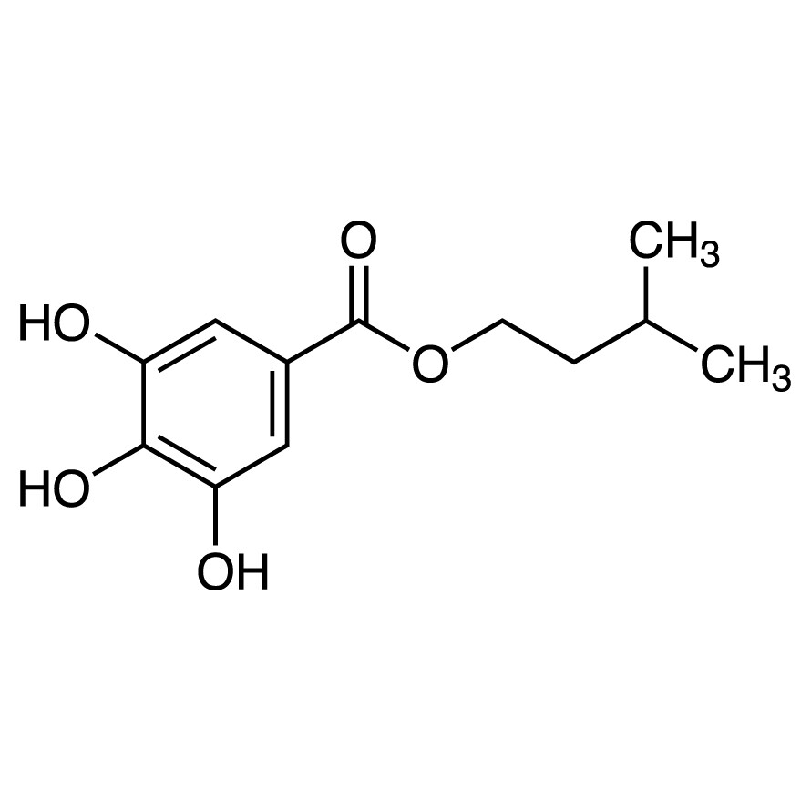 Isoamyl Gallate&gt;98.0%(HPLC)(T)500g