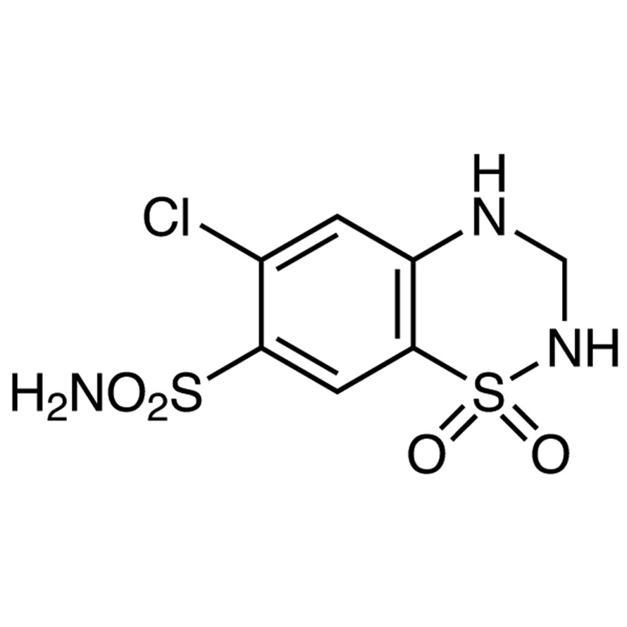Hydrochlorothiazide>97.0%(HPLC)(N)25g
