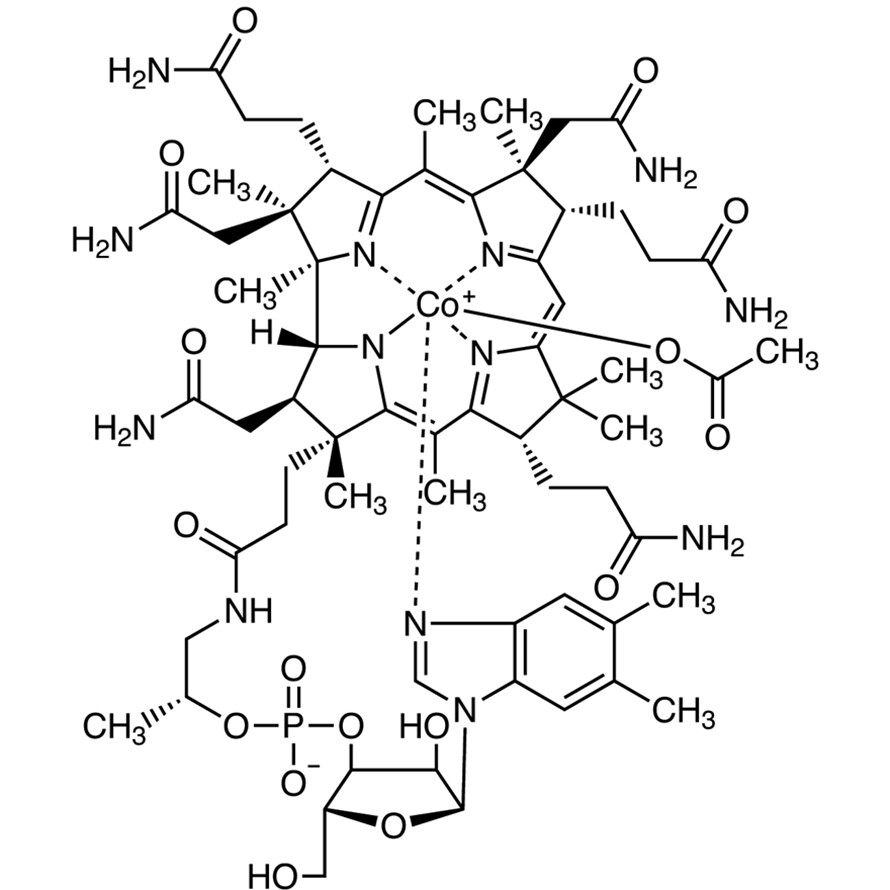 Hydroxocobalamin Acetate&gt;90.0%(HPLC)1g