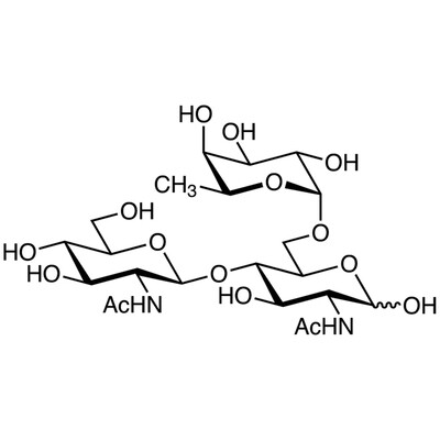 GlcNAc beta(1-4)[Fuc alpha(1-6)]GlcNAc&gt;98.0%(HPLC)5mg