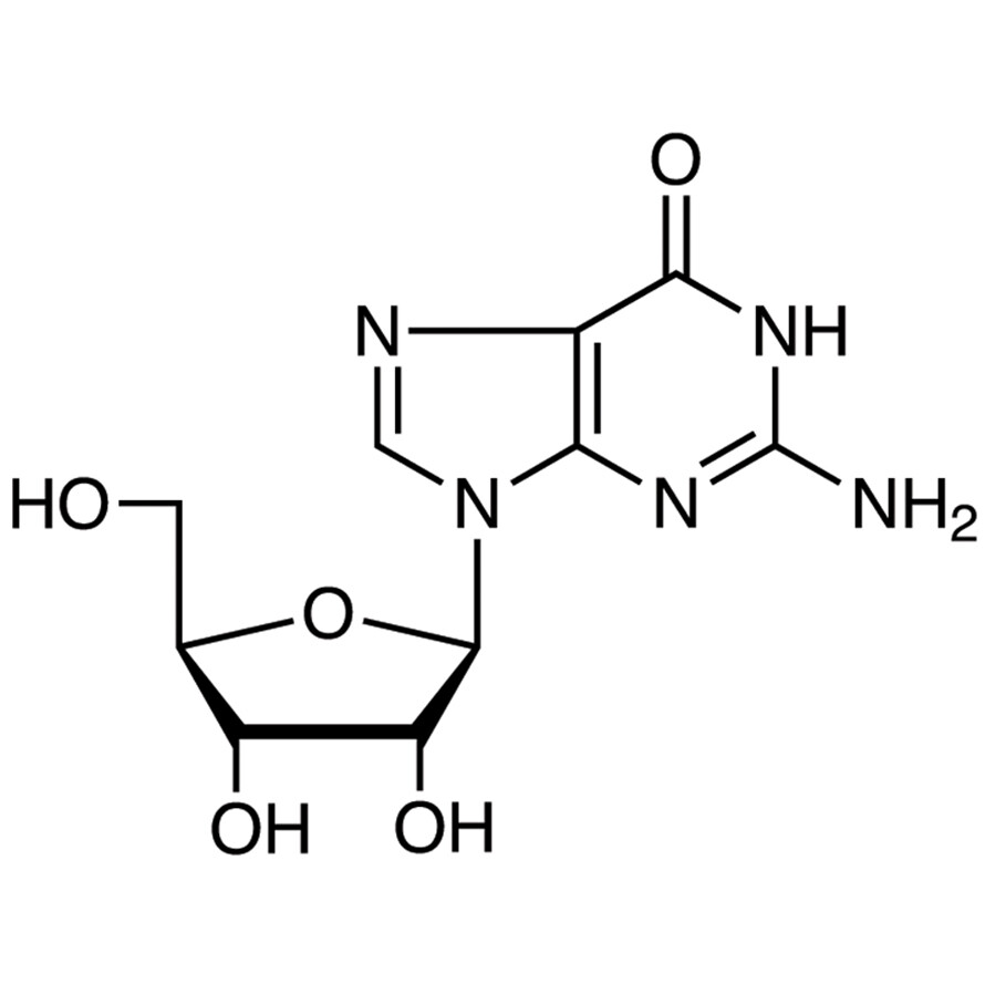Guanosine>98.0%(HPLC)(T)25g