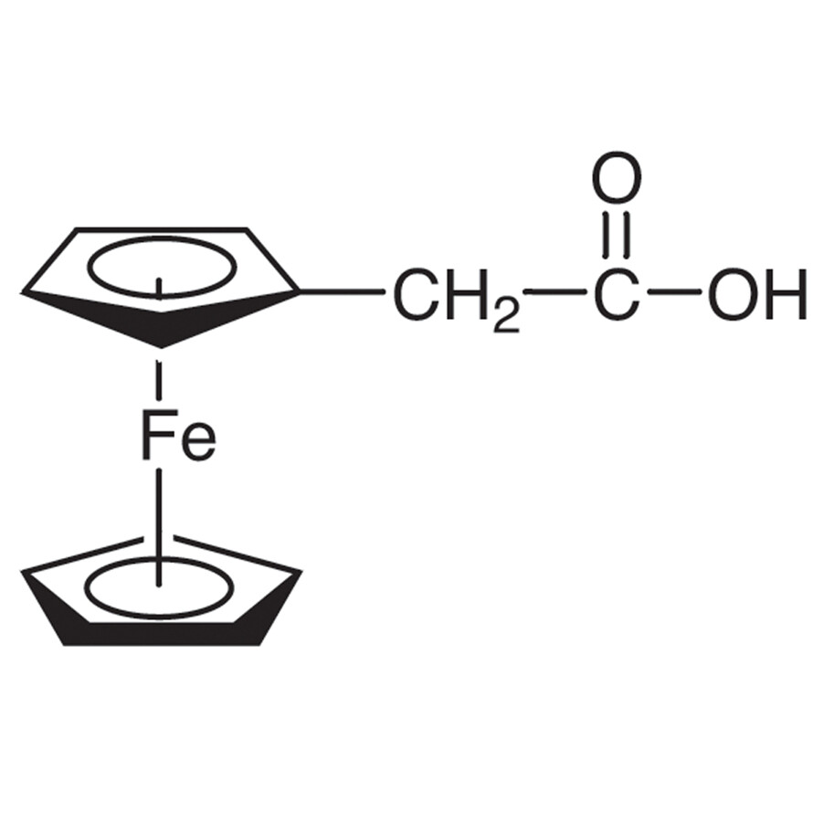 Ferroceneacetic Acid&gt;97.0%(GC)5g