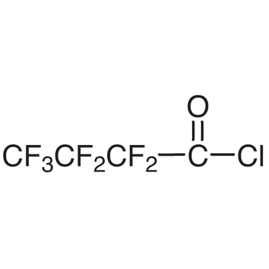 Heptafluorobutyryl Chloride [for Heptafluorobutyration]>95.0%(GC)25g