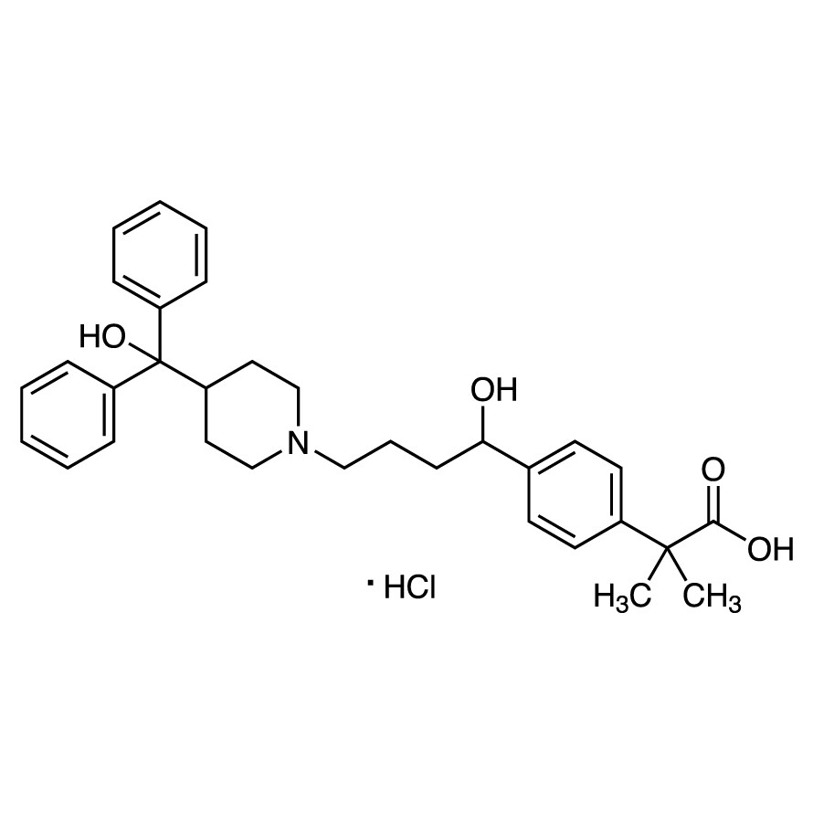 Fexofenadine Hydrochloride&gt;98.0%(HPLC)(T)1g