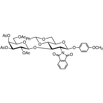 Gal[2346Ac]beta(1-3)GlcNPhth[46Bzd]-beta-MP&gt;98.0%(HPLC)(qNMR)5g
