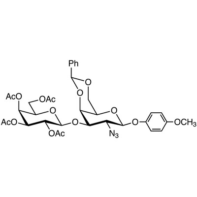 Gal[2346Ac]beta(1-3)GalN3[46Bzd]-beta-MP&gt;95.0%(HPLC)5g