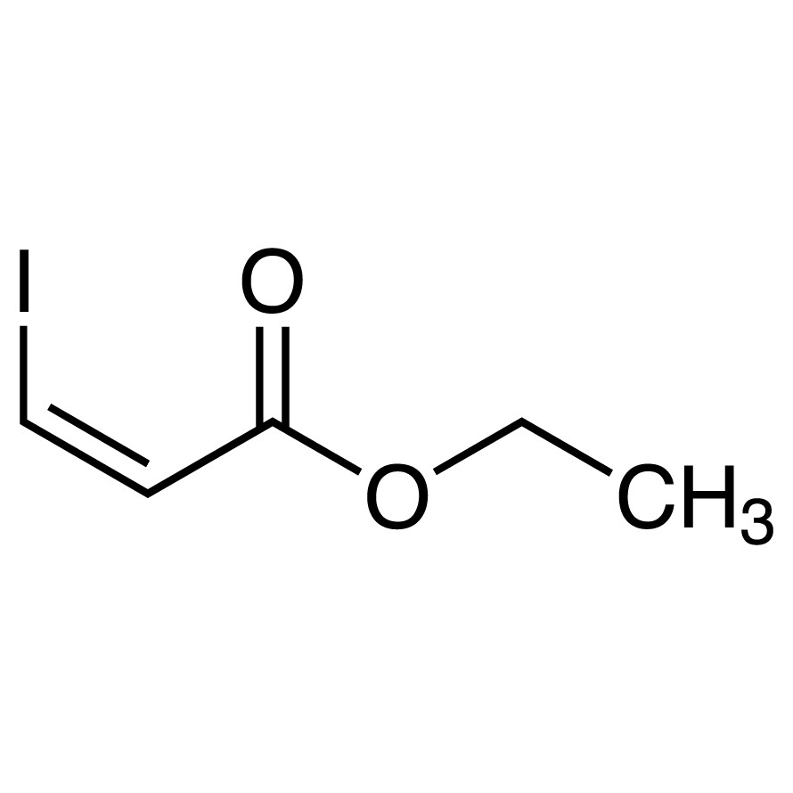 Ethyl cis-3-Iodoacrylate (stabilized with Copper chip)>98.0%(GC)25g