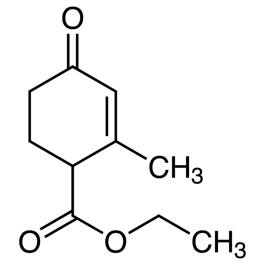 Ethyl 2-Methyl-4-oxocyclohex-2-ene-1-carboxylate&gt;95.0%(GC)25g