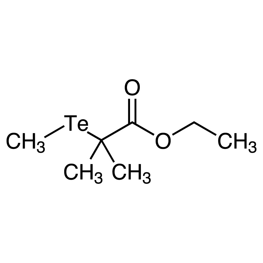 Ethyl 2-Methyl-2-(methyltellanyl)propanoate>95.0%(GC)100mg