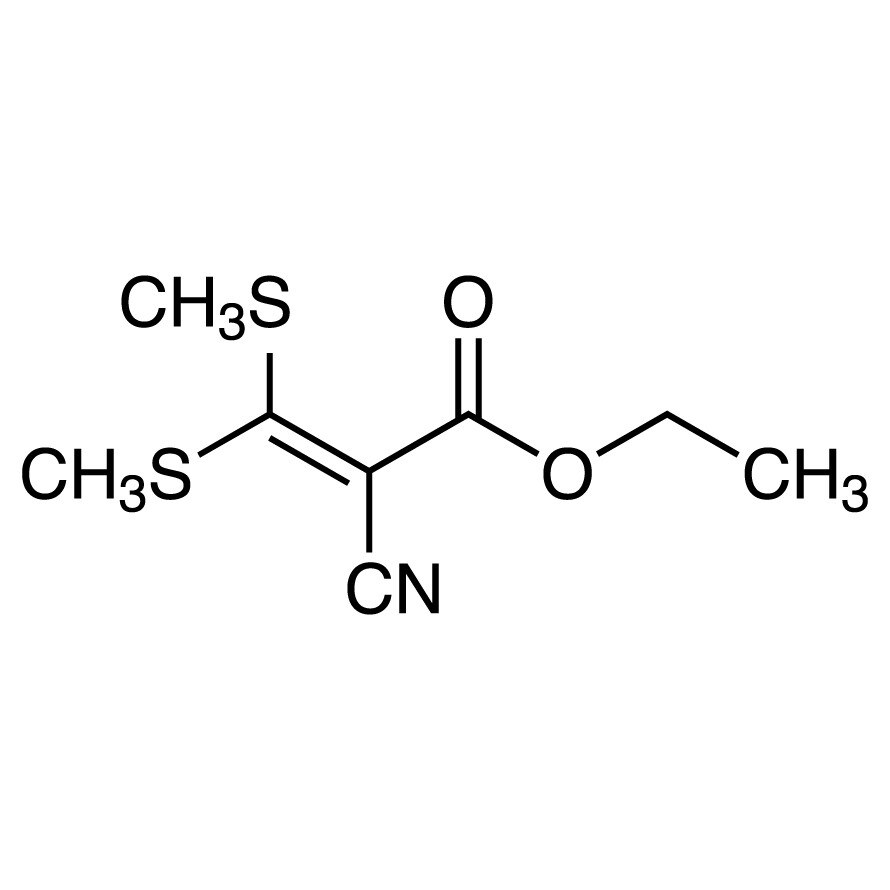 Ethyl 3,3-Bis(methylthio)-2-cyanoacrylate&gt;98.0%(N)100g