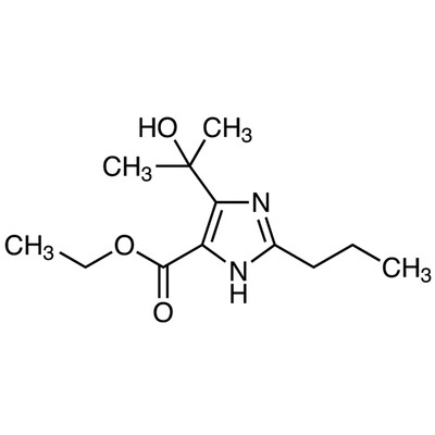 Ethyl 4-(2-Hydroxy-2-propyl)-2-propyl-1H-imidazole-5-carboxylate&gt;96.0%(GC)(T)25g