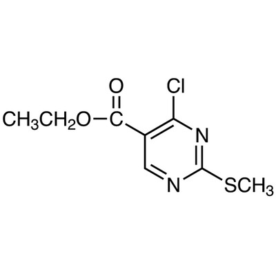 Ethyl 4-Chloro-2-(methylthio)pyrimidine-5-carboxylate&gt;97.0%(GC)5g