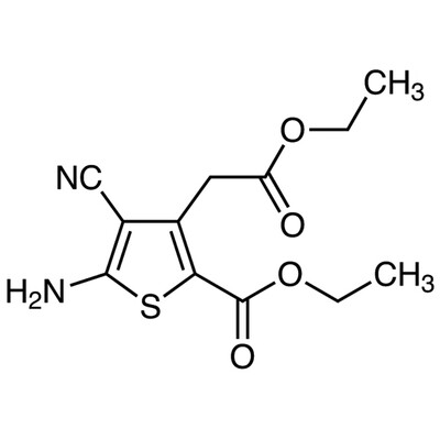 Ethyl 5-Amino-4-cyano-3-(2-ethoxycarbonylmethyl)thiophene-2-carboxylate&gt;98.0%(GC)25g