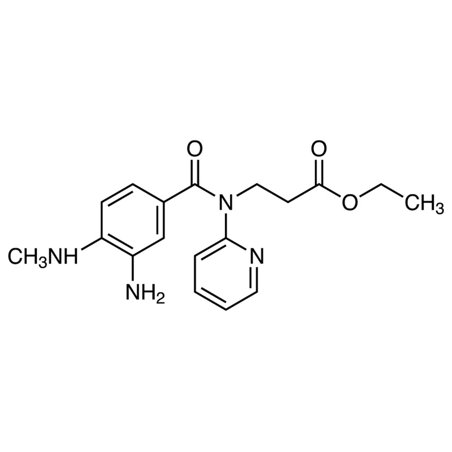 Ethyl 3-[3-Amino-4-(methylamino)-N-(2-pyridyl)benzamido]propionate>98.0%(HPLC)(T)5g