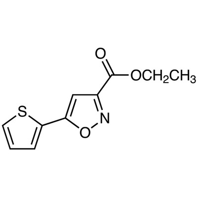 Ethyl 5-(Thiophen-2-yl)isoxazole-3-carboxylate&gt;98.0%(GC)1g