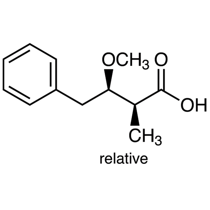 erythro-3-Methoxy-2-methyl-4-phenylbutyric Acid>95.0%(GC)500mg