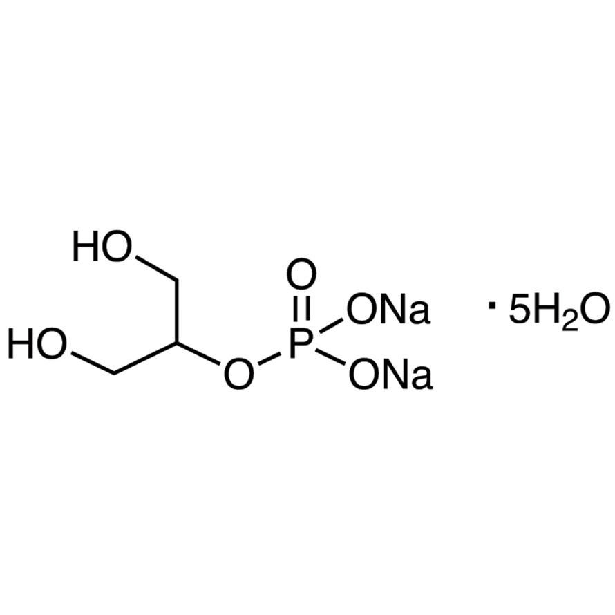 Disodium beta-Glycerophosphate Pentahydrate [for Biochemical Research]>95.0%(T)5g