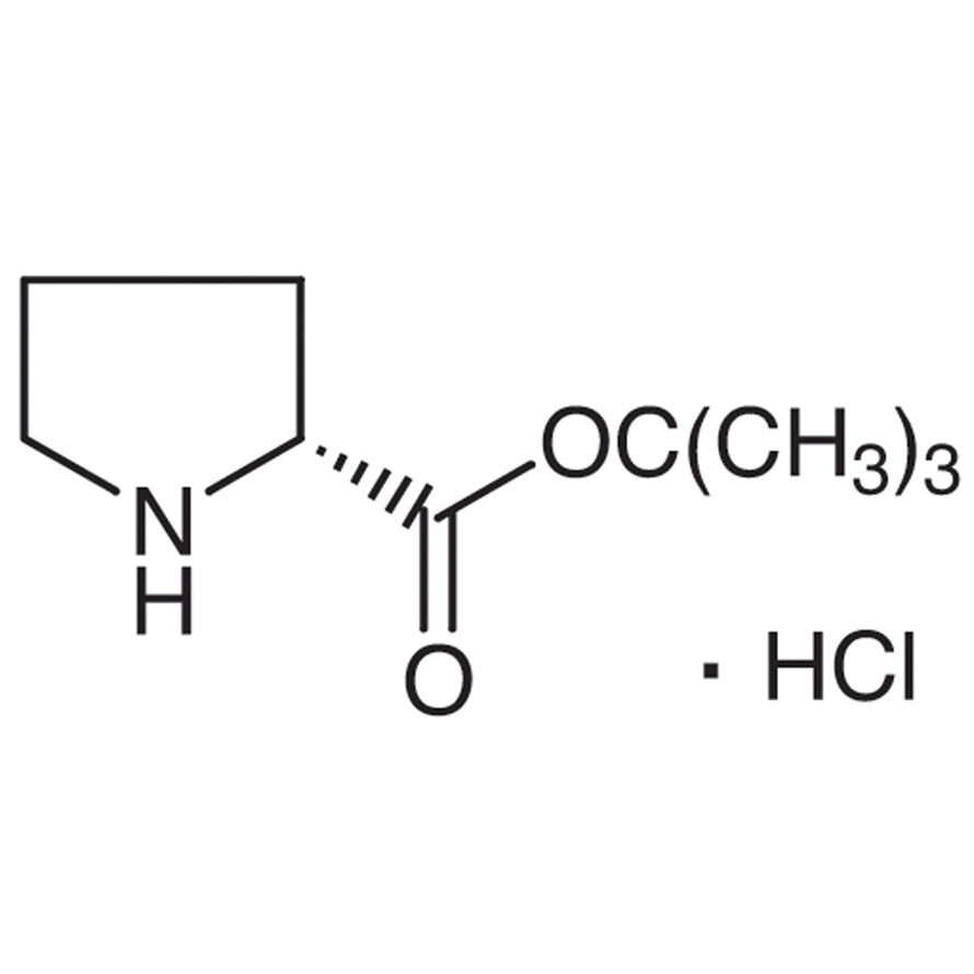 D-Proline tert-Butyl Ester Hydrochloride&gt;98.0%(GC)(T)5g