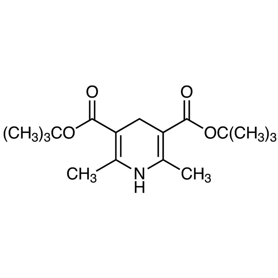 Di-tert-butyl 1,4-Dihydro-2,6-dimethyl-3,5-pyridinedicarboxylate>98.0%(HPLC)(T)5g