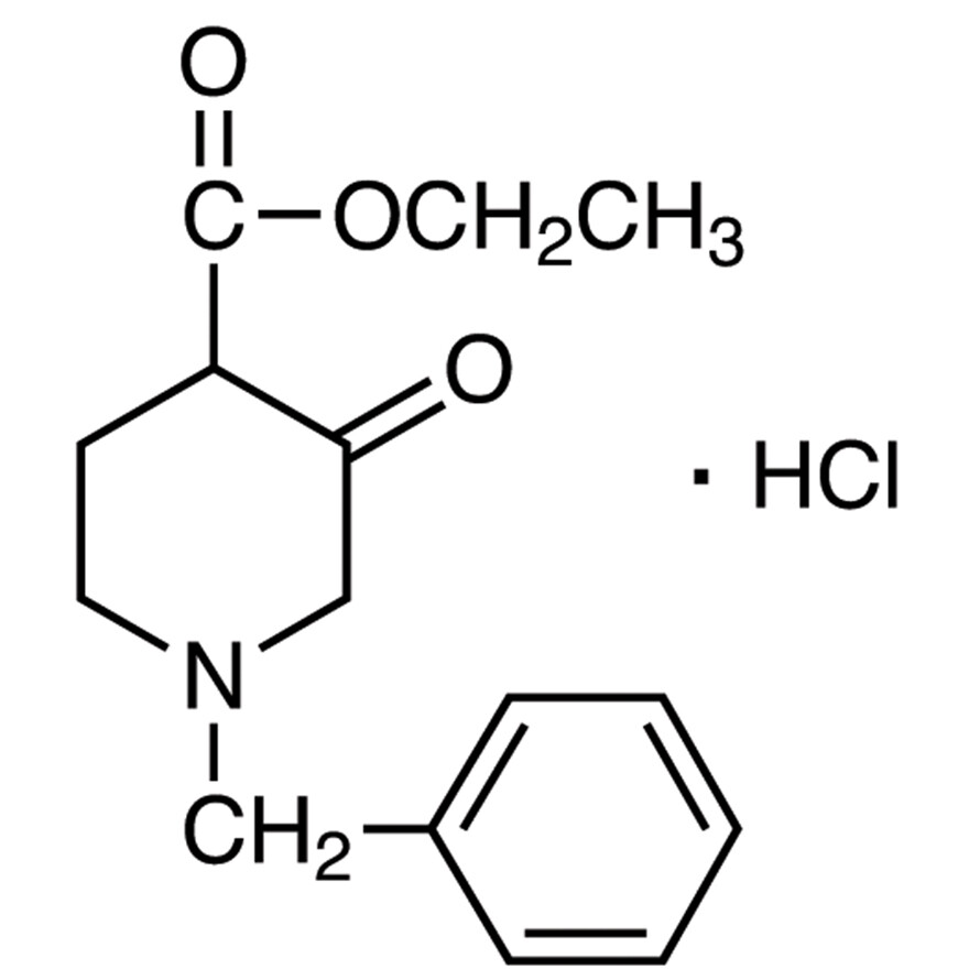 Ethyl 1-Benzyl-3-oxo-4-piperidinecarboxylate Hydrochloride>98.0%(T)1g