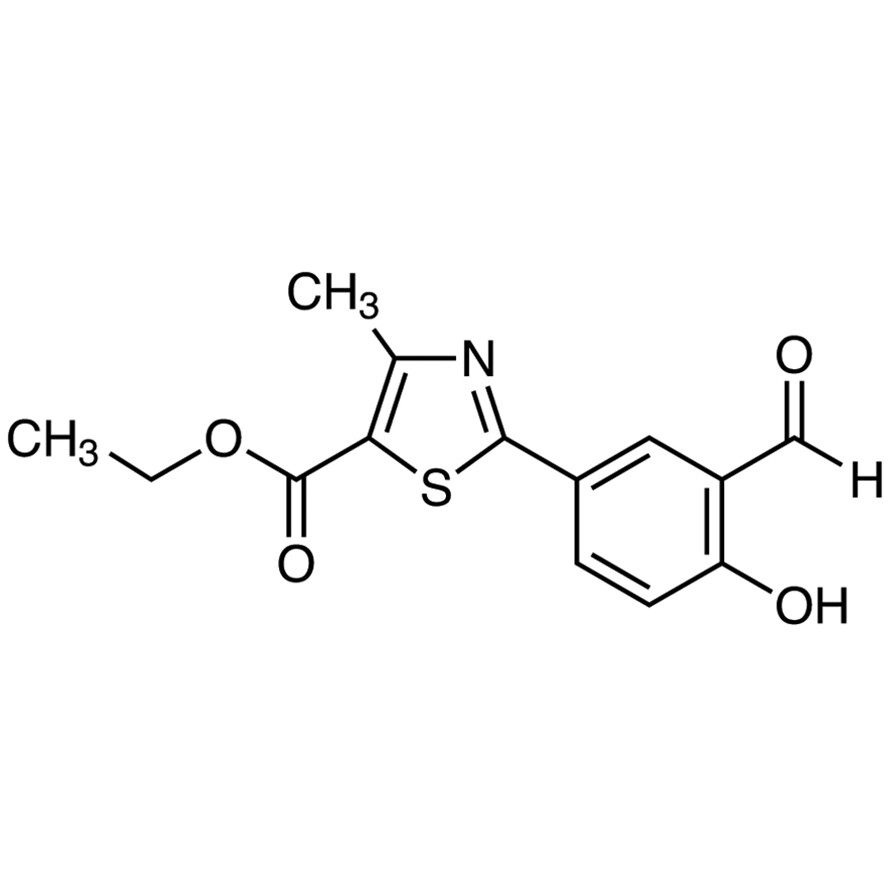 Ethyl 2-(3-Formyl-4-hydroxyphenyl)-4-methylthiazole-5-carboxylate&gt;98.0%(GC)(T)25g