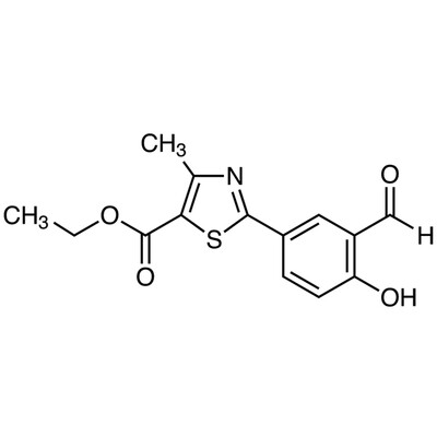 Ethyl 2-(3-Formyl-4-hydroxyphenyl)-4-methylthiazole-5-carboxylate&gt;98.0%(GC)(T)25g