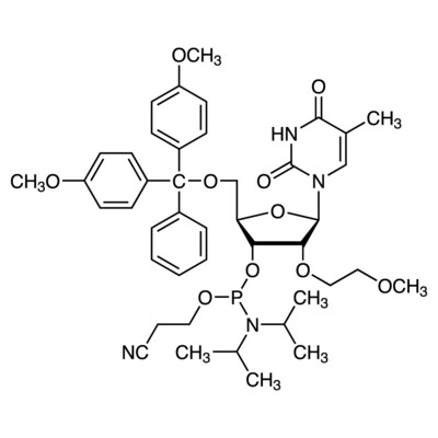 DMT-2&#39;-O-MOE-5-Me-rU Phosphoramidite&gt;95.0%(HPLC)250mg
