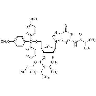 DMT-2&#39;-Fluoro-dG(Ib) Phosphoramidite&gt;95.0%(qNMR)250mg