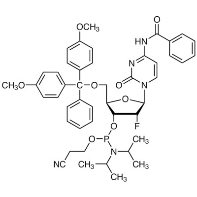 DMT-2&#39;-Fluoro-dC(Bz) Phosphoramidite&gt;98.0%(HPLC)250mg