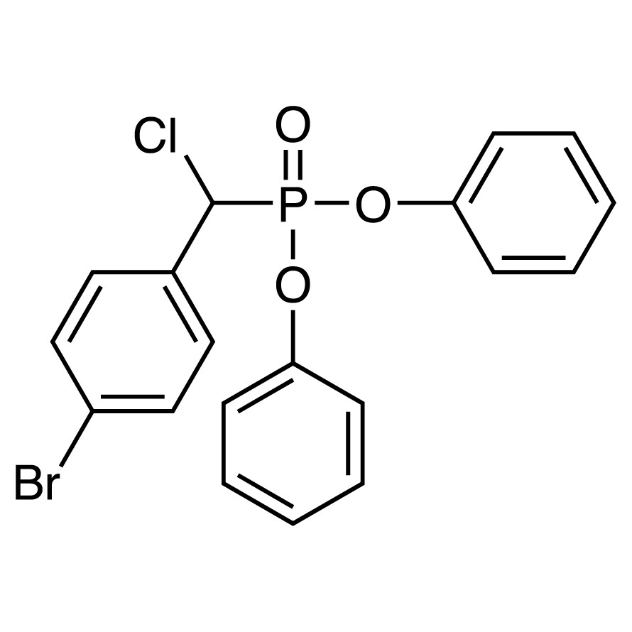 Diphenyl 4-Bromo-alpha-chlorobenzylphosphonate>95.0%(T)25g
