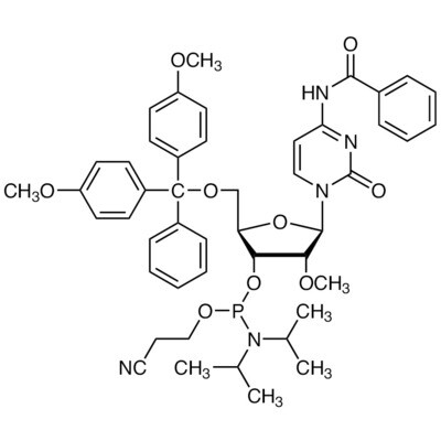 DMT-2&#39;-O-methyl-rC(Bz) Phosphoramidite&gt;98.0%(HPLC)250mg